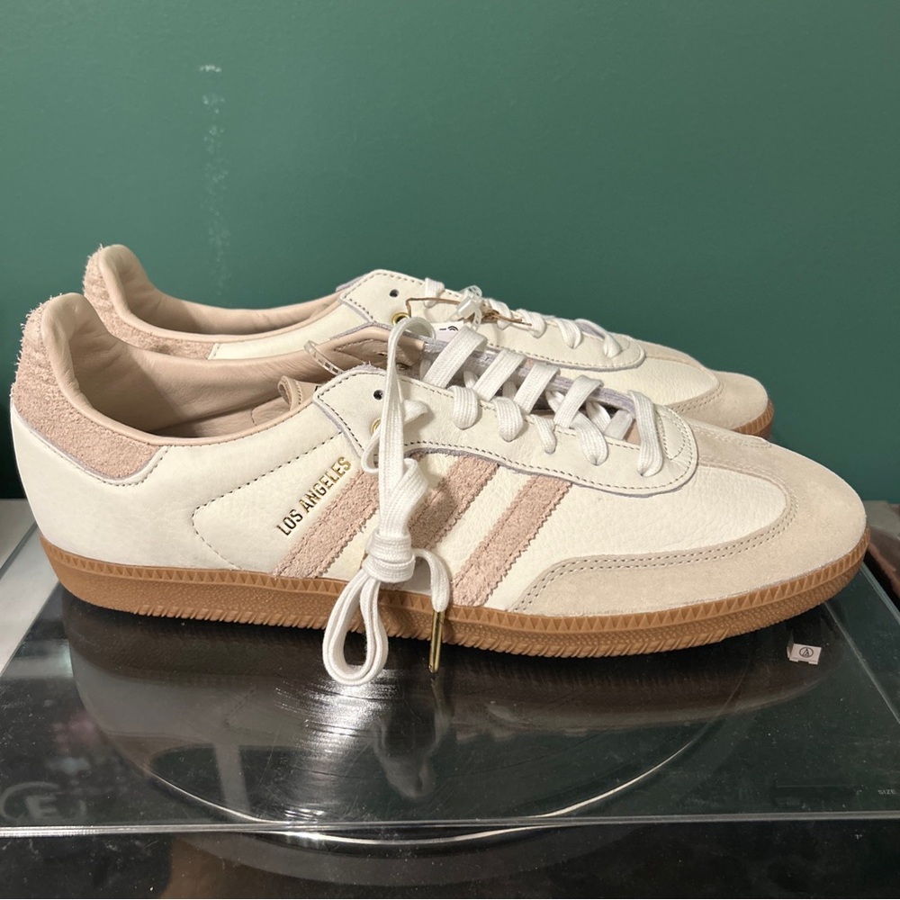 Brand New Adidas Samba x LAFC Linen Gum 2021 - Size 12 1/2